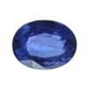 Blue Sapphire Gemstone Oval, Slight Inclusions.Given weight is approx.